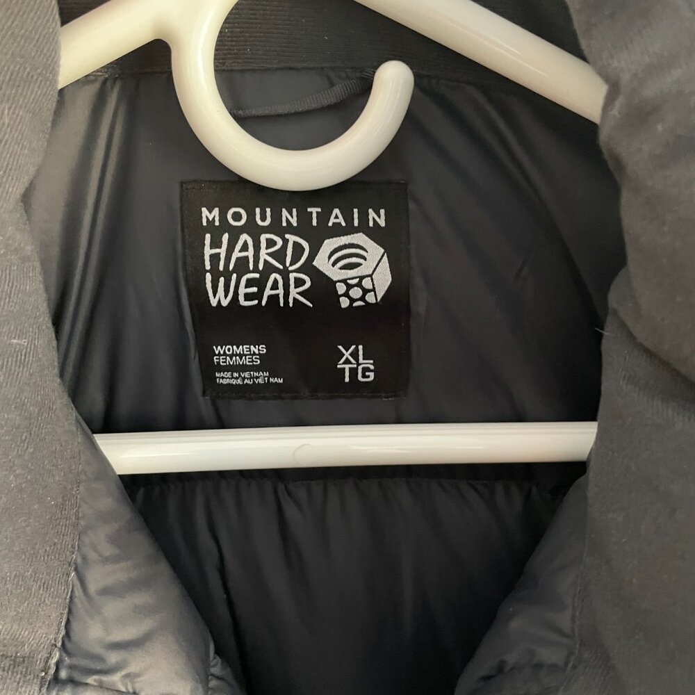 Women's Mountain Hardware Down XL Slate color - Picture 4 of 5